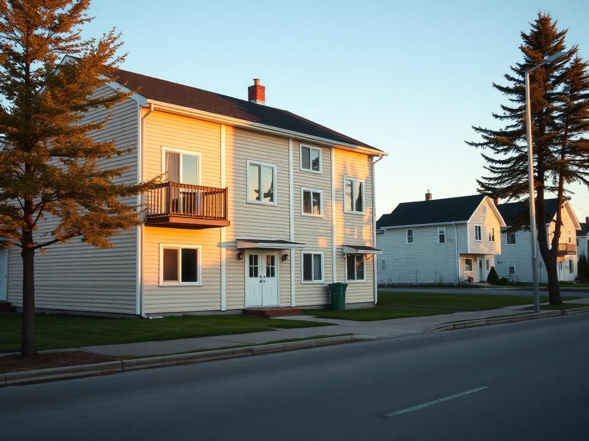 A residential building managed by Nomade
